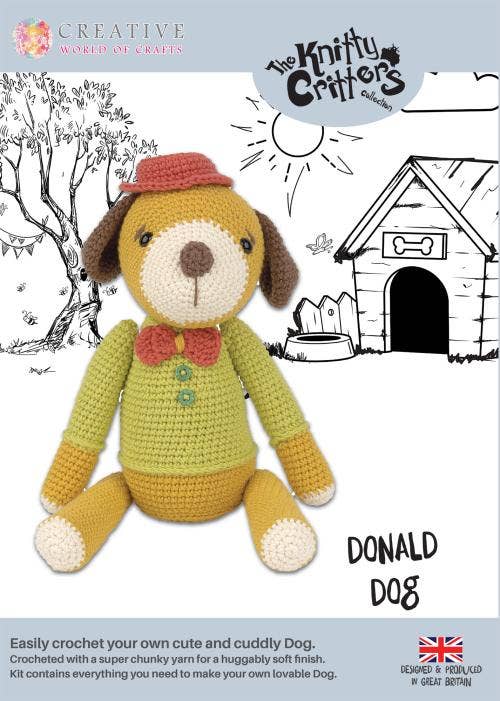 Knitty Critters - Donald Dog