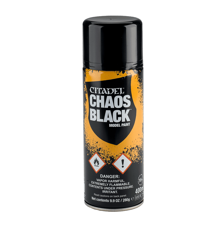 Citadel Colour Chaos Black Spray Paint