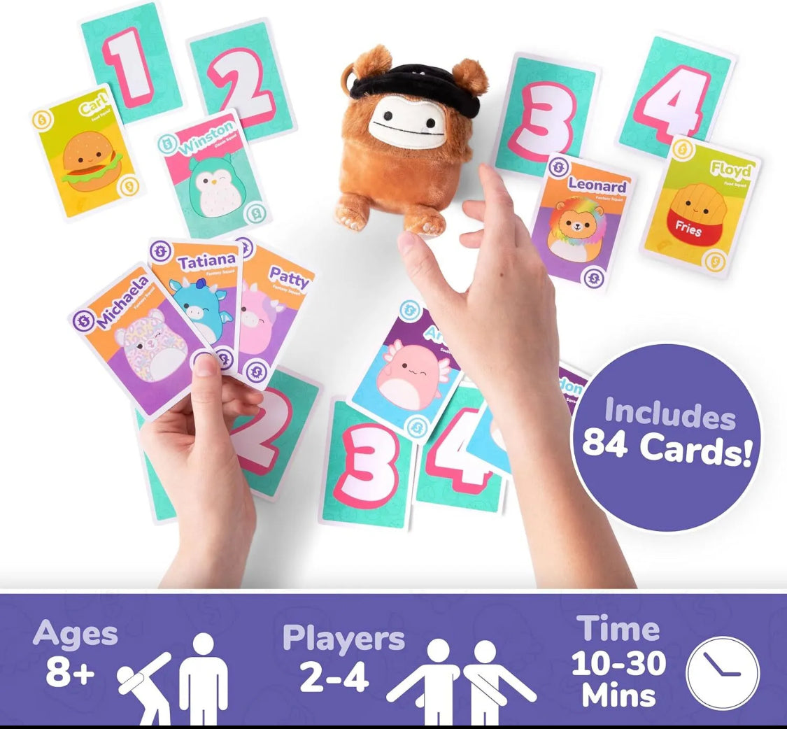 Original Squishmallows Take 4 Card Game