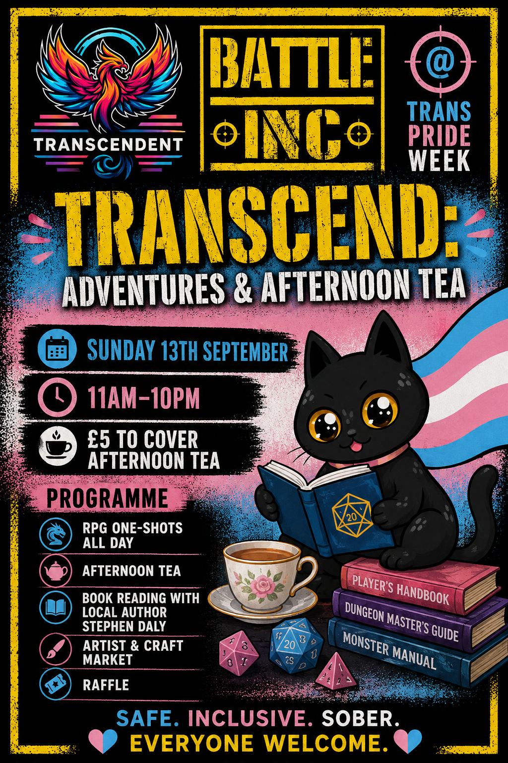 Transcend:
Adventures & Afternoon Tea