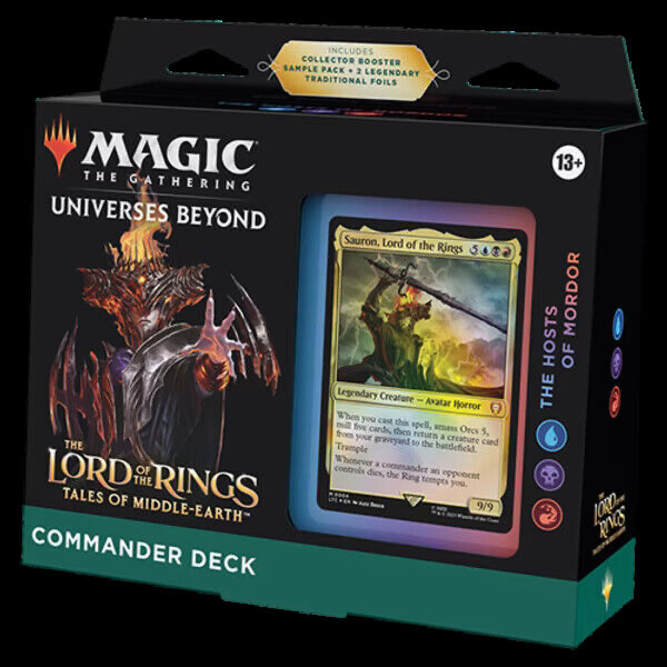 Magic: The Gathering Lord of the Rings Commander Deck - The Hosts of Mordor
