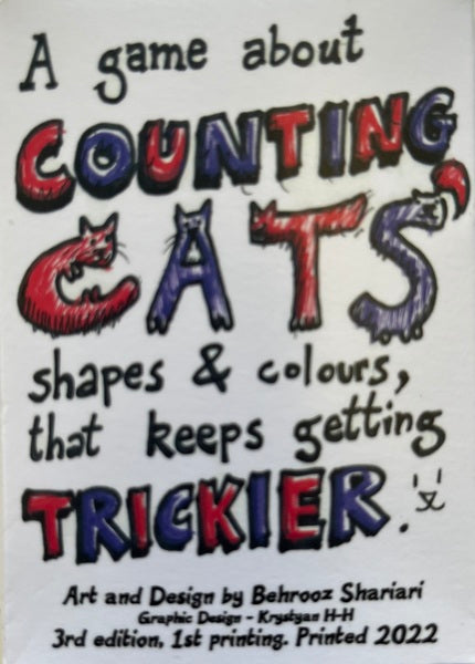 A game about Counting Cats shapes & colours, that keeps getting trickier