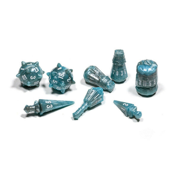 Poly Hero Dice - The Warrior (Stalwart Storm)