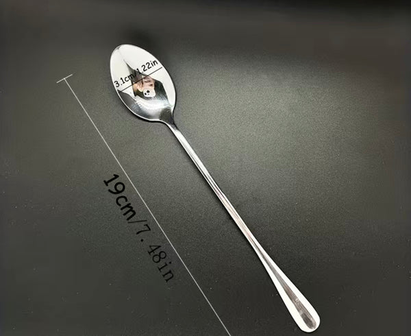 “You’ve been poisoned” Latte/Sundae Spoon