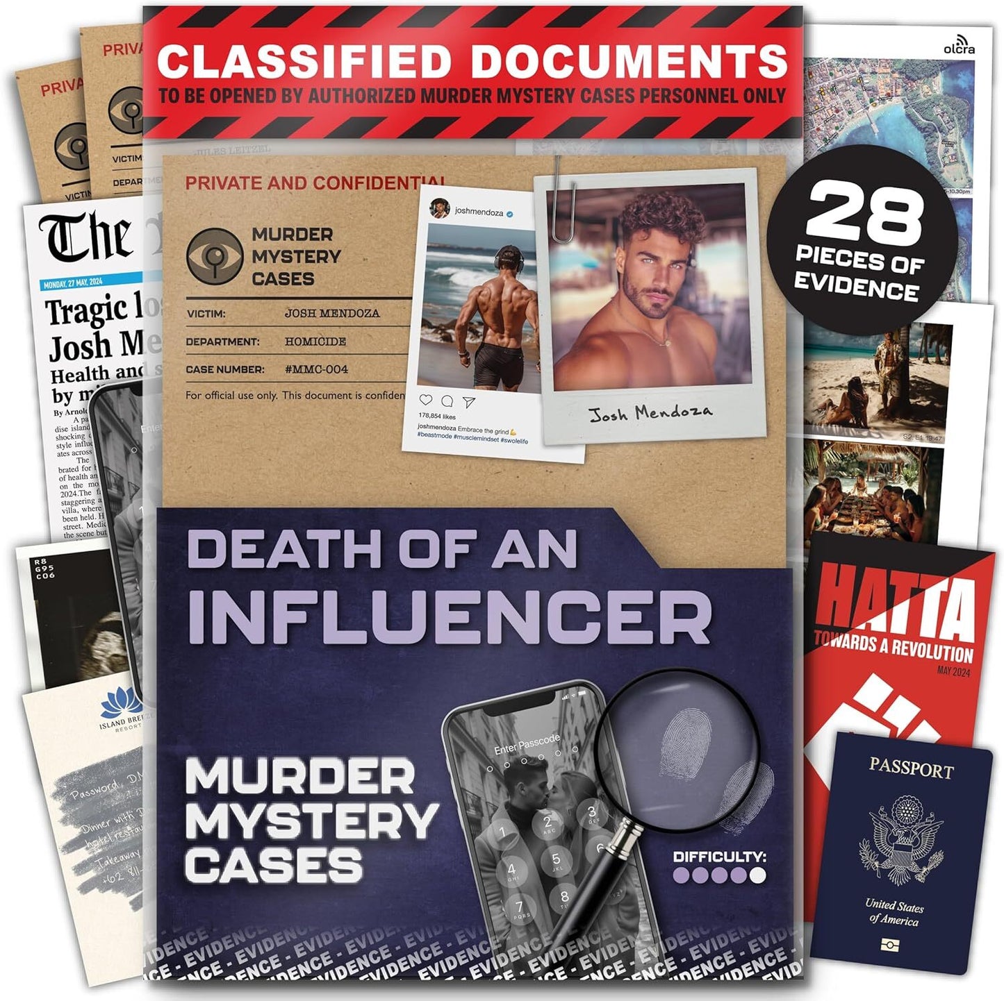 Murder Mystery Cases - Death of an Influencer