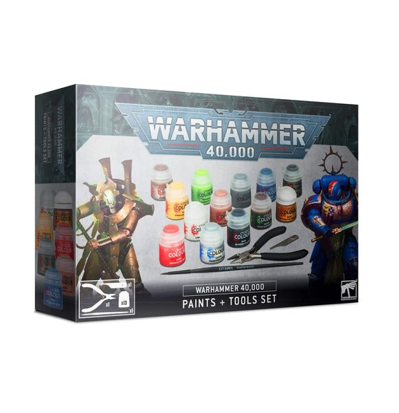Warhammer 40,000 Paints + Tools Set