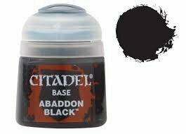 Citadel Colour Base Abaddon Black