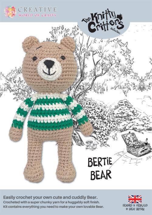 Knitty Critters - Bertie Bear