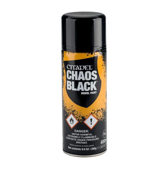 Citadel Colour Chaos Black Spray Paint