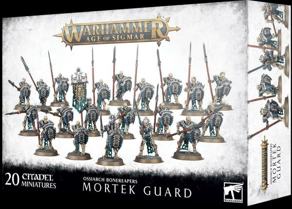 Warhammer Age of Sigmar Ossiarch Bonereapers Mortek Guard
