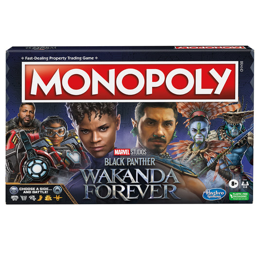 Monopoly Marvel Black Panther Wakanda Forever Game