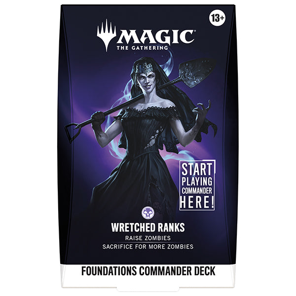 Magic: The Gathering - Reality Fracture Foundations Starter Commander Deck - Wretched Ranks