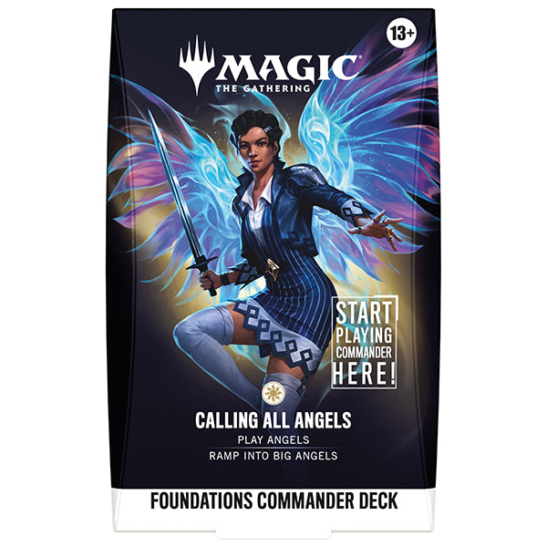 Magic: The Gathering - Reality Fracture Foundations Starter Commander Deck - Calling All Angels