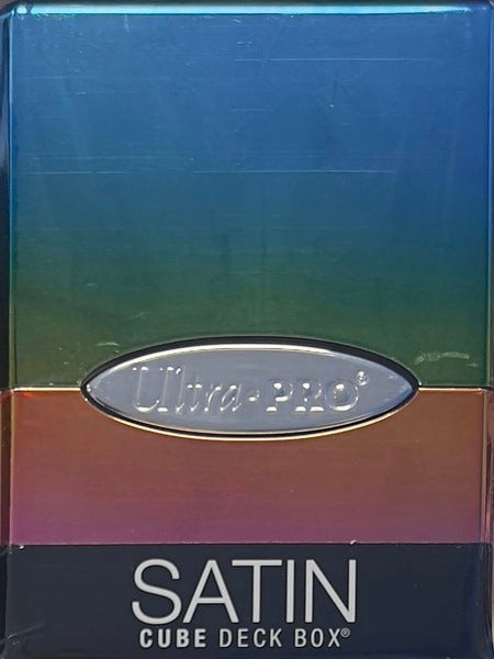 Ultra Pro Satin Cube Deck Box ~ Rainbow