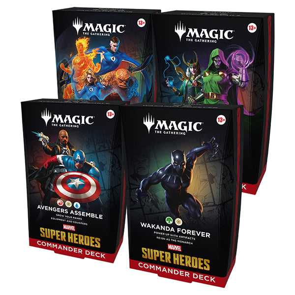 Magic: The Gathering Marvel Super Heroes Commander Deck