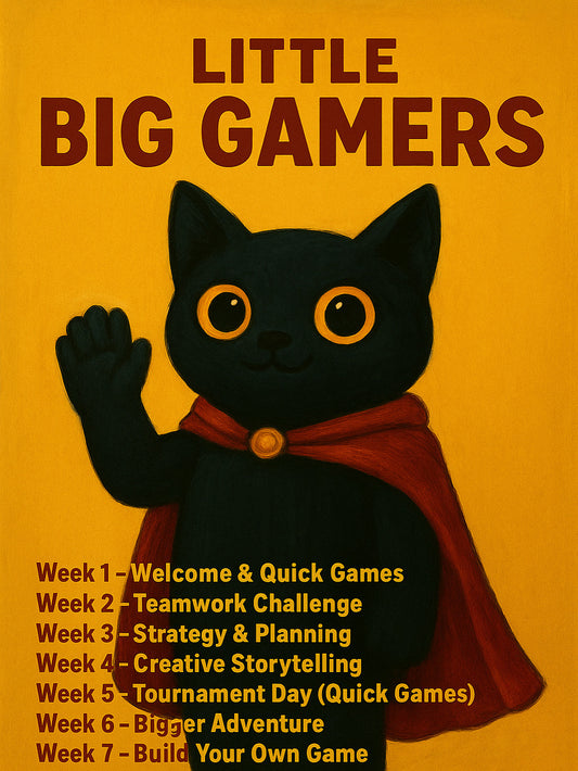 Little Big Gamers - 8 week kids club