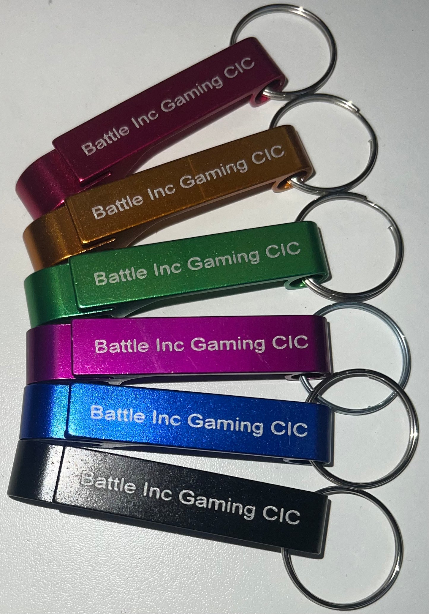 Battle Inc Bottle & Can Opener Keyring