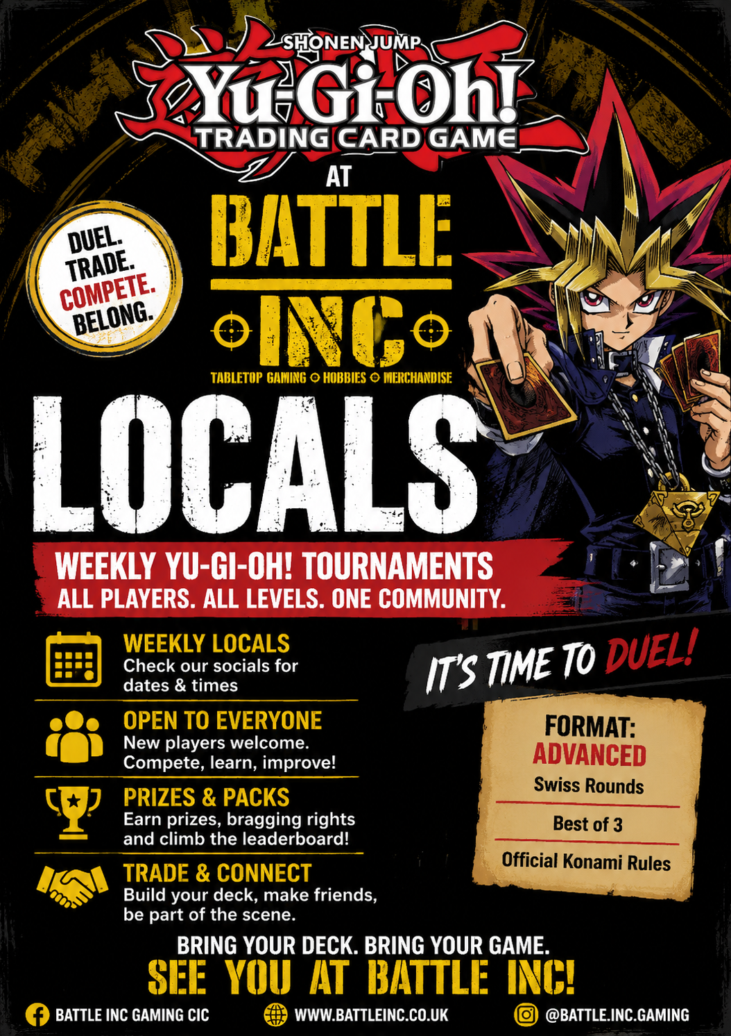 Yu-Gi-Oh! Locals Entry