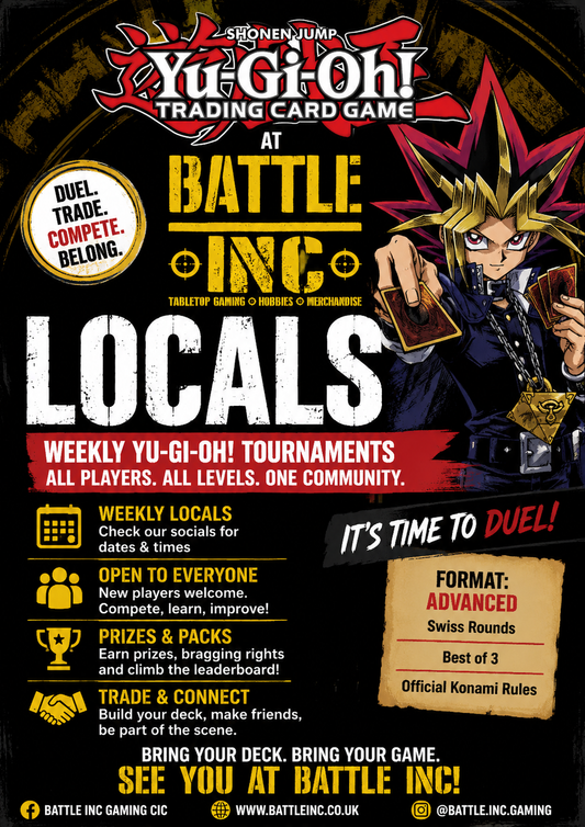 Yu-Gi-Oh! Locals Entry