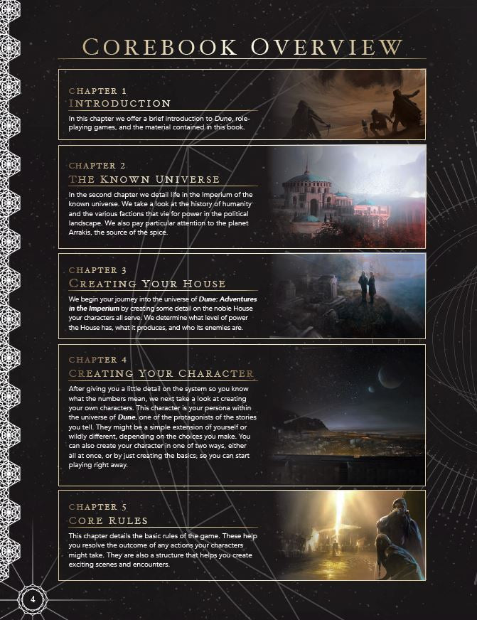 Dune - Adventures in the Imperium : Core Rulebook Standard Edition