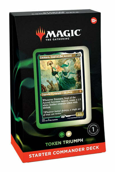 Magic the Gathering Dungeons & Dragons Starter Commander Deck Token Triumph