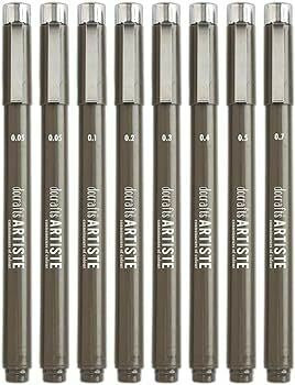 Artistry Fine Liners Professional Quality 0.05 - 2 Nib Fine Liner