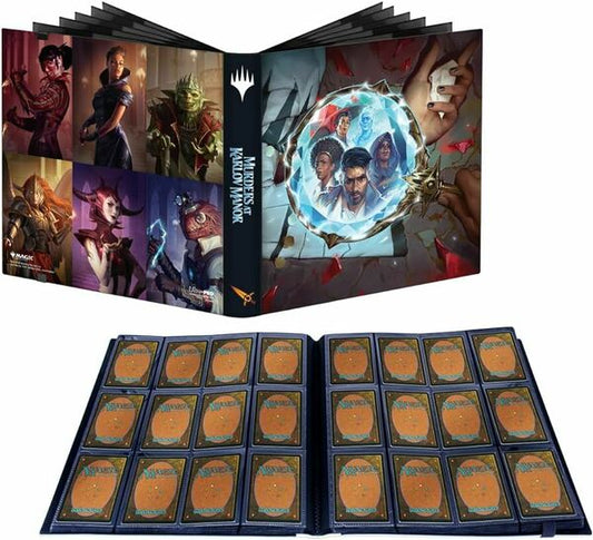 Ultra Pro- Magic: The Gathering - 12 Pocket Zip Pro Binder - Murders at Karlov Manor