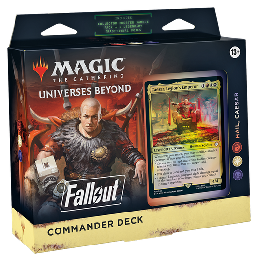 Magic: The Gathering - Universes Beyond - Fallout - Commander Deck - Hail, Caesar