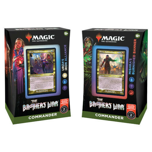 Magic: The Gathering - The Brothers War Commander - Mishra’s Burnished Banner