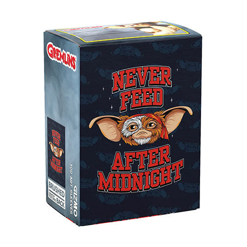 Dragon Shield - Brushed Art Standard Size Sleeves 100pk - Limited Edition Gremlins Gizmo
