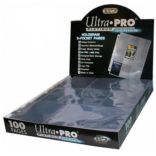 Ultra Pro Platinum Series 9 pocket Hologram Page (single)