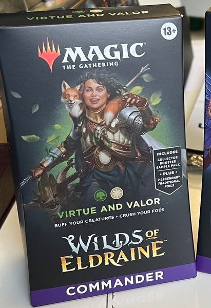 Magic: The Gathering- Wilds of Eldraine - COMMANDER DECK - Virtue & Valor