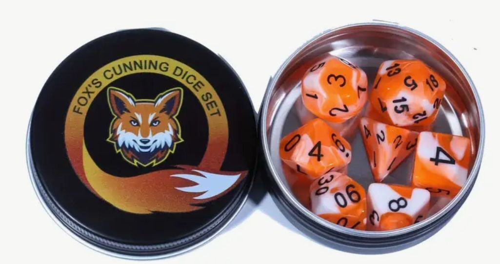 Fox Cunning Dice Set