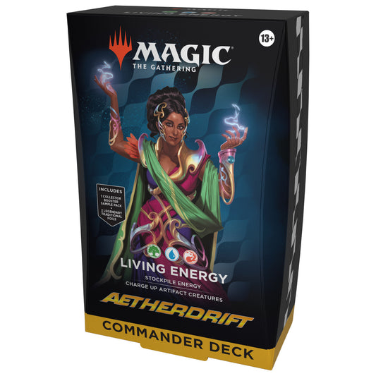 Magic: The Gathering - Aetherdrift Living Energy Commander Deck