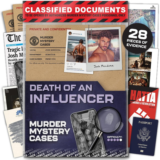 Murder Mystery Cases - Death of an Influencer