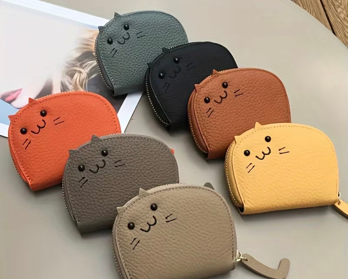 Kitten Purse (Various Colours)