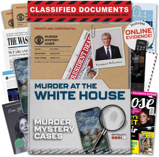 Murder Mystery Cases - Death at the White House