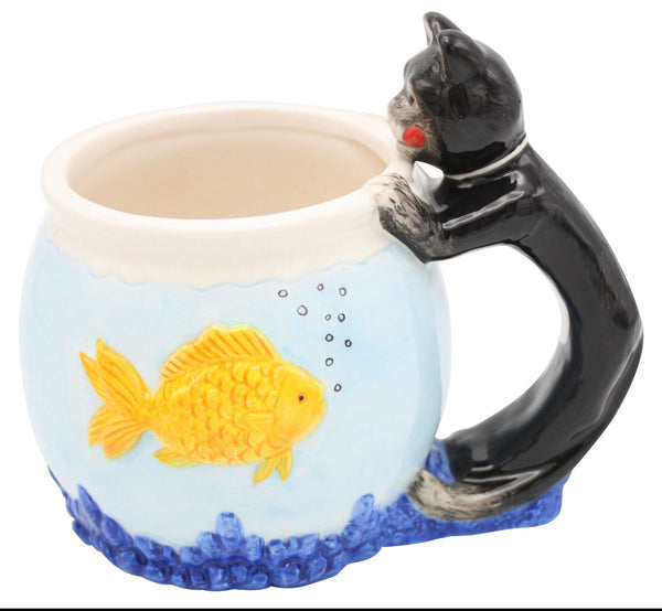 Cat Fishbowl Mug