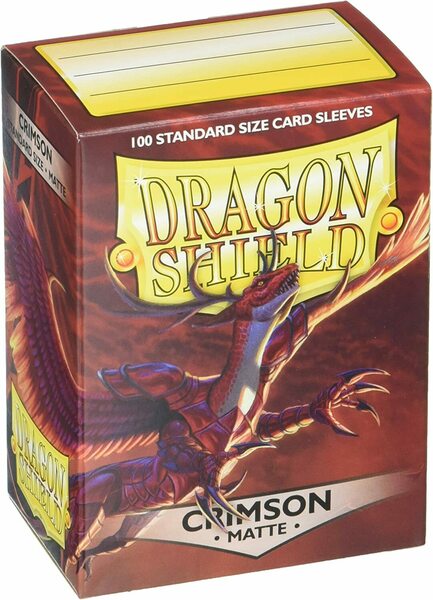 Dragon Shield Crimson Matte