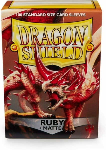 Dragon Shield Ruby Matte
