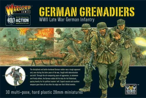 Warlord Bolt Action German Grenadiers