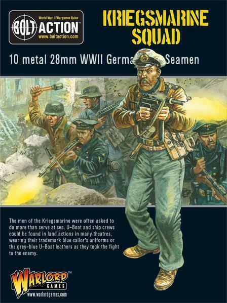 Warlord Bolt Action Kriegsmarine Squad