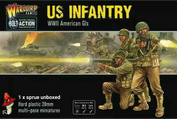 Warlord Bolt Action US Infantry